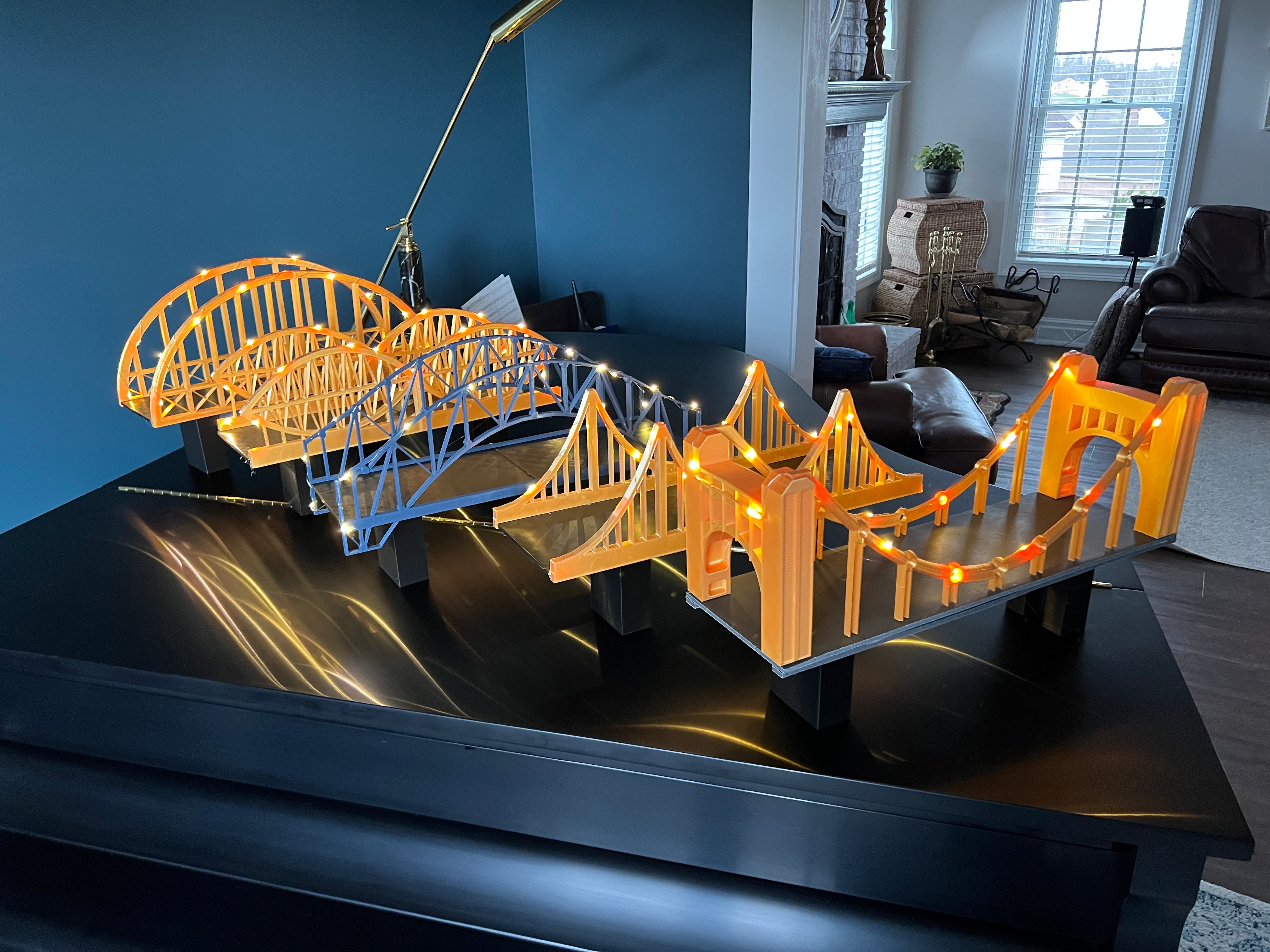 Pittsburgh Bridges For Cookie Table