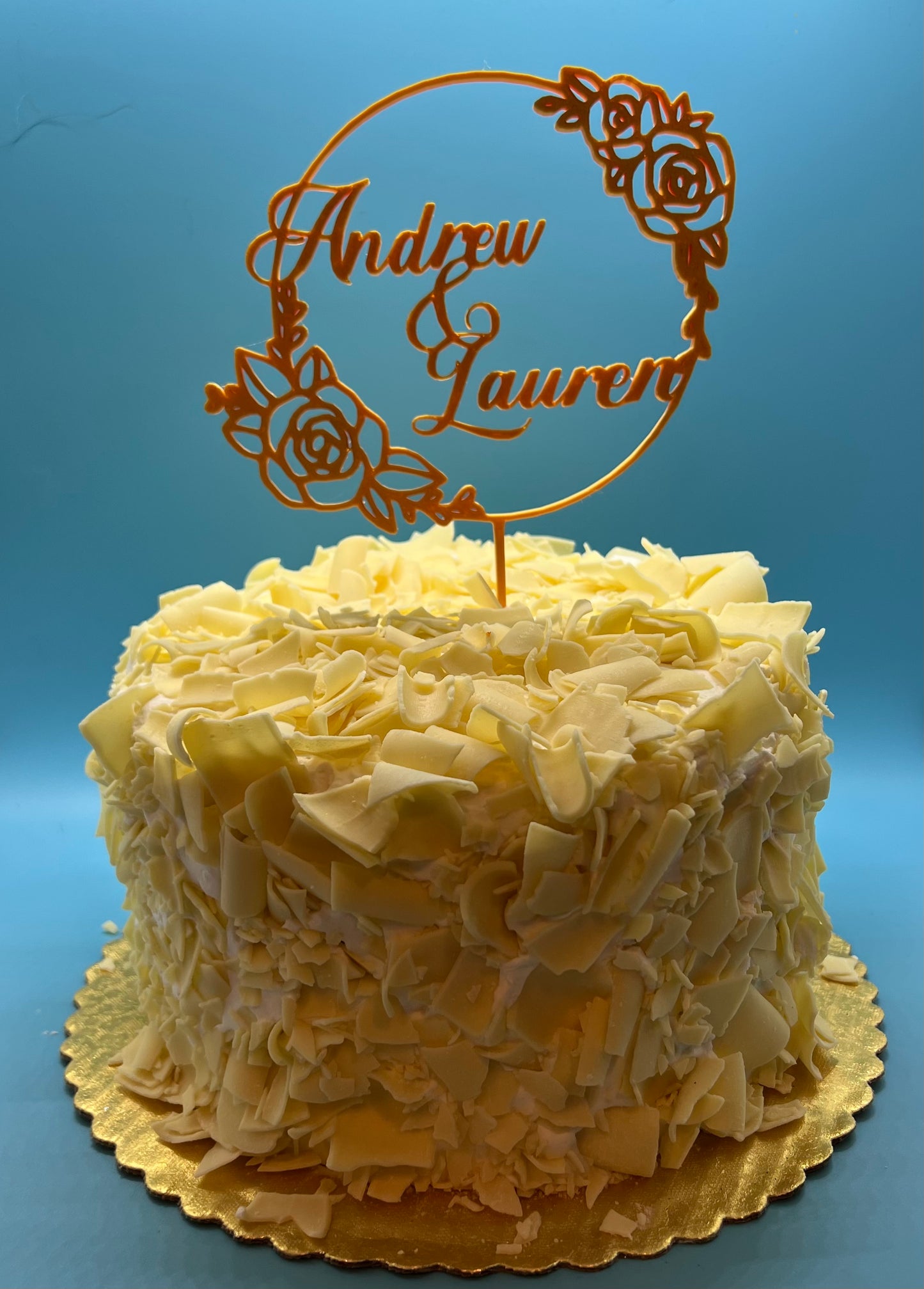 Custom Cake Topper (Roses)