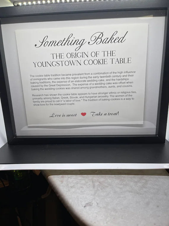 Cookie Table Origin Frame Pittsburgh or Youngstown